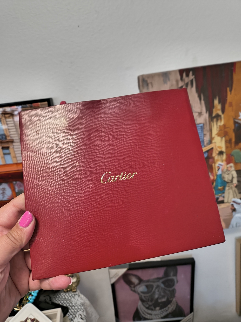 Cartier Red Bag